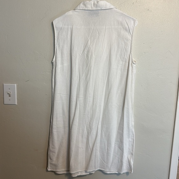 ASOS Off White Tunic Dress - Picture 2 of 4